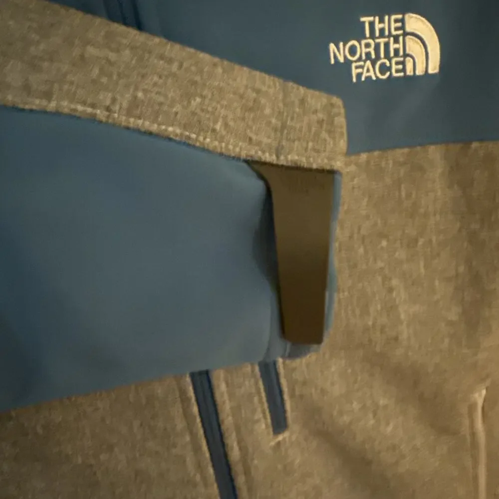 EUC North Face Apex Bionic Wind Wall Jacket Men's Medium Gray Blue